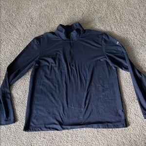 ALO Yoga Charcoal Quarter-Zip Pullover